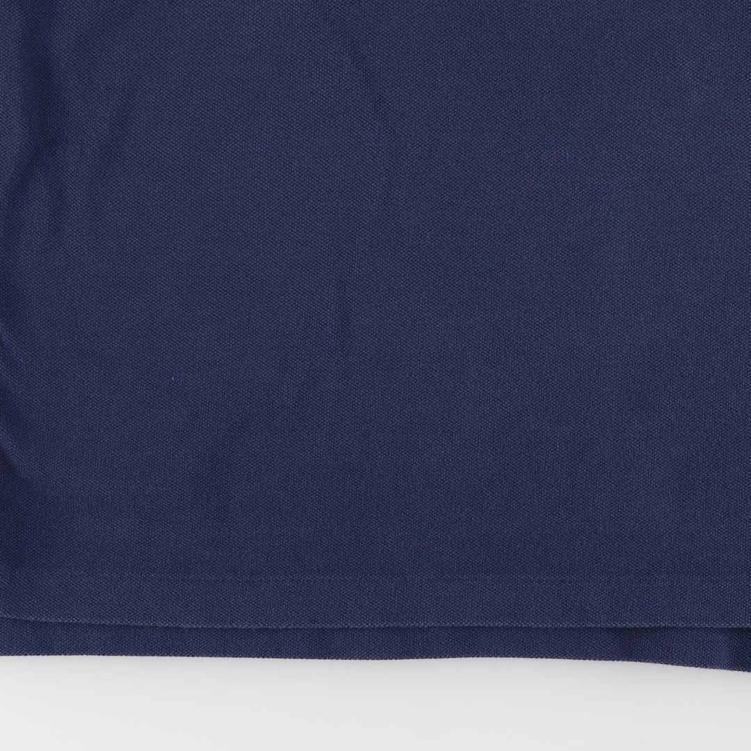 Ralph Lauren POLO RALPH LAUREN CLASSIC FIT short sleeve polo shirt for women, size XL cotton navy blue type Vintage Second Hand
