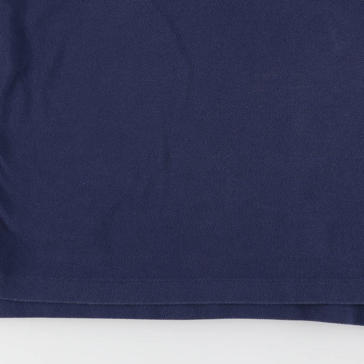 Ralph Lauren POLO RALPH LAUREN CLASSIC FIT short sleeve polo shirt for women, size XL cotton navy blue type Vintage Second Hand
