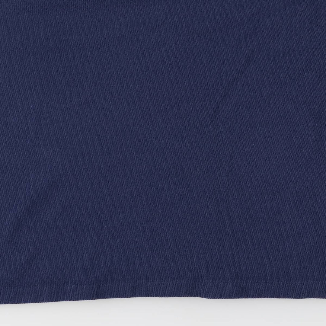 Ralph Lauren POLO RALPH LAUREN CLASSIC FIT short sleeve polo shirt for women, size XL cotton navy blue type Vintage Second Hand