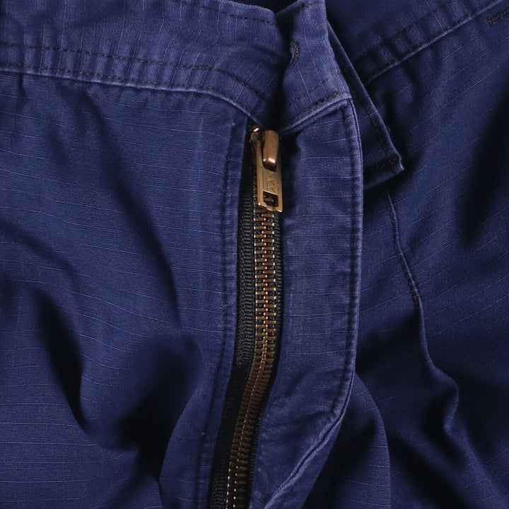 00'S US Military COAST GUARD Coast Guard ODU Operation Military Cargo Pants MEDIUM-REGULAR Men's W33 equivalent unclear Navy blue Vintage Second Hand