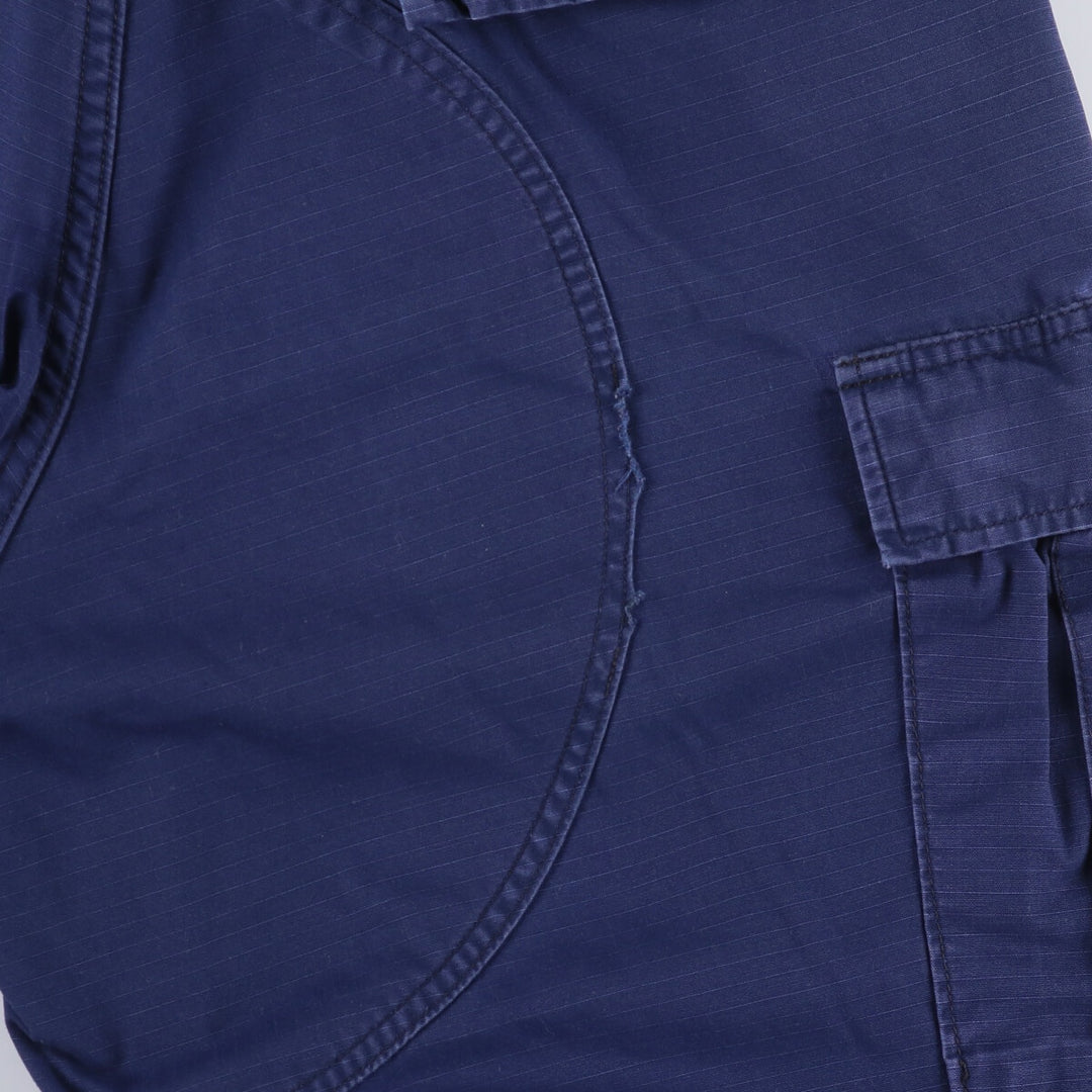 00'S US Military COAST GUARD Coast Guard ODU Operation Military Cargo Pants MEDIUM-REGULAR Men's W33 equivalent unclear Navy blue Vintage Second Hand