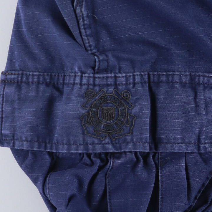 00'S US Military COAST GUARD Coast Guard ODU Operation Military Cargo Pants MEDIUM-REGULAR Men's W33 equivalent unclear Navy blue Vintage Second Hand