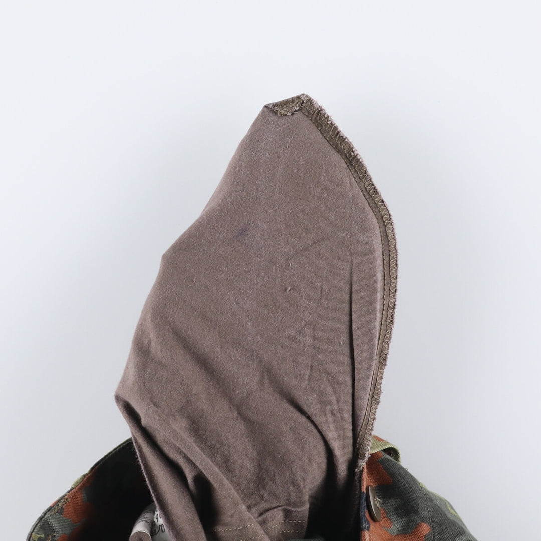 90'S German Military Camouflage Pattern Fleckter Camo Military Cargo Pants 165-175 cotton Khaki type Vintage Second Hand