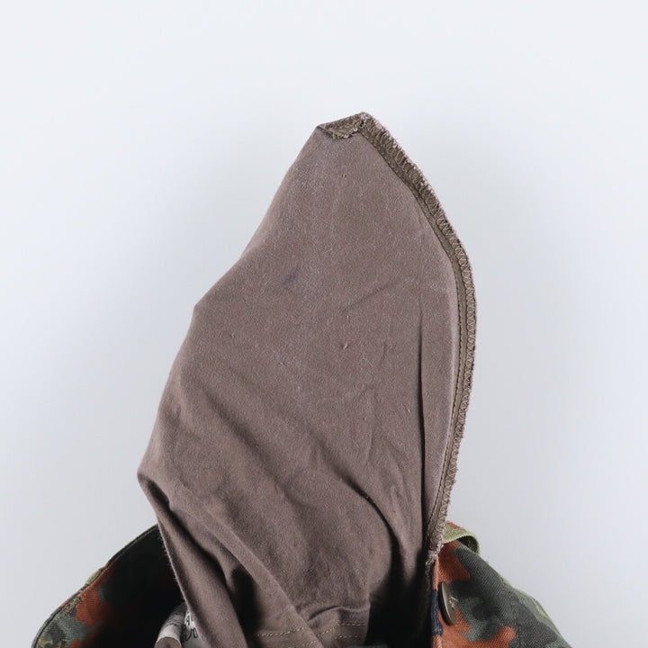 90'S German Military Camouflage Pattern Fleckter Camo Military Cargo Pants 165-175 cotton Khaki type Vintage Second Hand