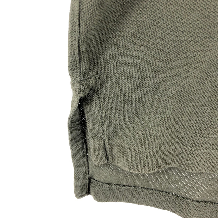 Ralph Lauren POLO by Ralph Lauren Native Border Short Sleeve Polo Shirt Men's XL cotton Khaki type Vintage Second Hand
