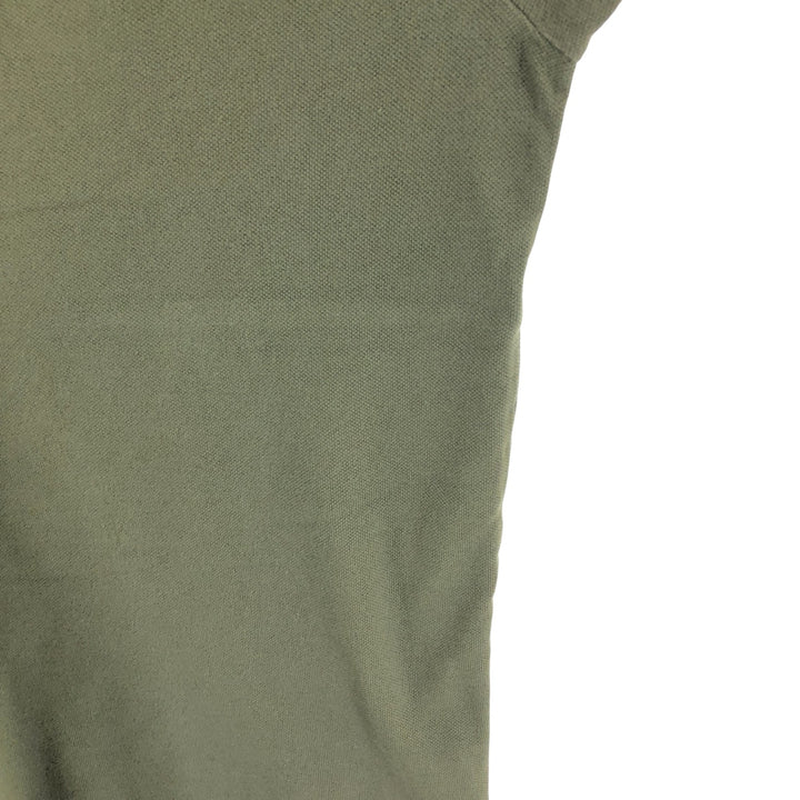 Ralph Lauren POLO by Ralph Lauren Native Border Short Sleeve Polo Shirt Men's XL cotton Khaki type Vintage Second Hand