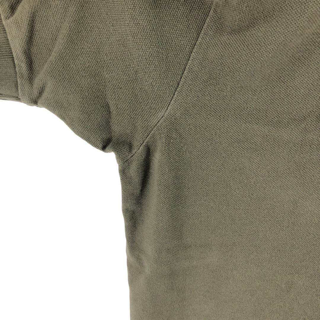 Ralph Lauren POLO by Ralph Lauren Native Border Short Sleeve Polo Shirt Men's XL cotton Khaki type Vintage Second Hand