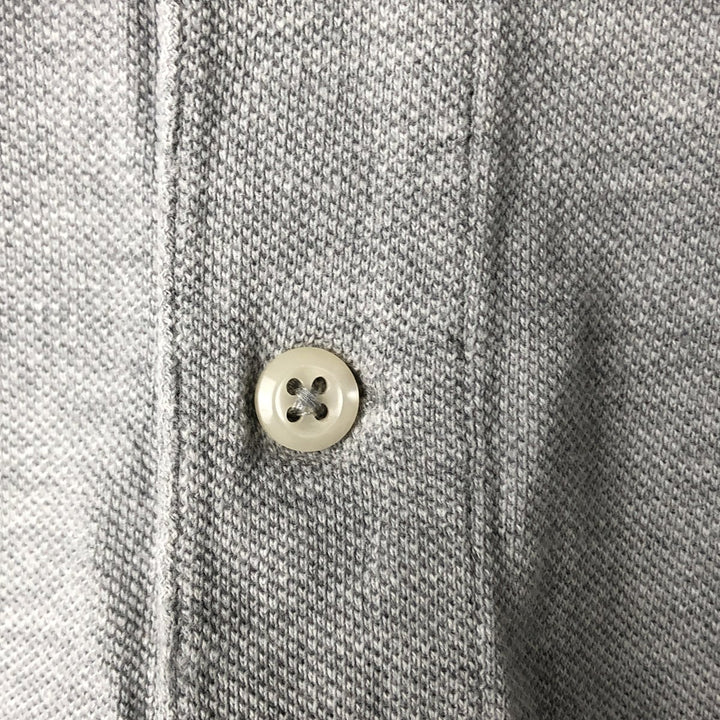 Ralph Lauren POLO by Ralph Lauren short sleeve polo shirt, men's size L cotton gray type Vintage Second Hand