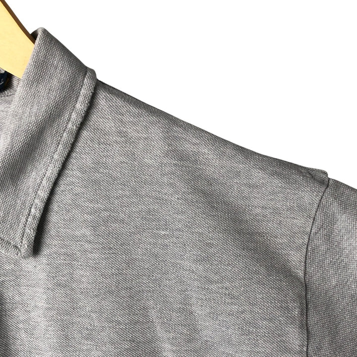 Ralph Lauren POLO by Ralph Lauren short sleeve polo shirt, men's size L cotton gray type Vintage Second Hand