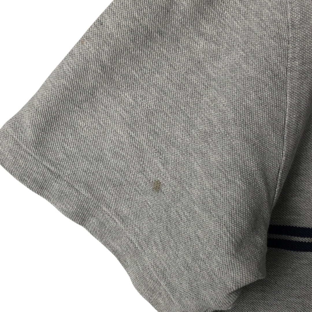 Ralph Lauren POLO by Ralph Lauren short sleeve polo shirt, men's size L cotton gray type Vintage Second Hand