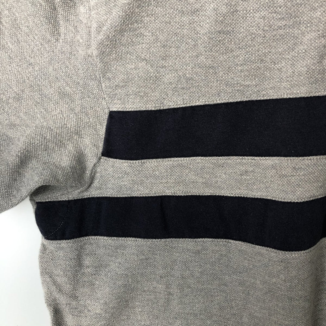 90'S Ralph Lauren POLO SPORT short sleeve polo shirt, men's size L, vintage cotton gray type Vintage Second Hand