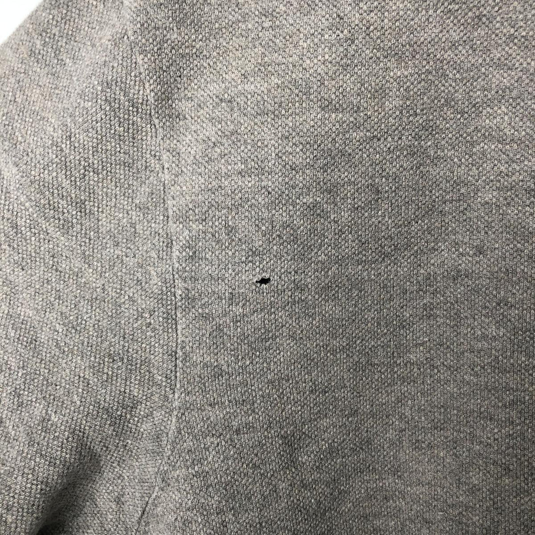 90'S Ralph Lauren POLO SPORT short sleeve polo shirt, men's size L, vintage cotton gray type Vintage Second Hand