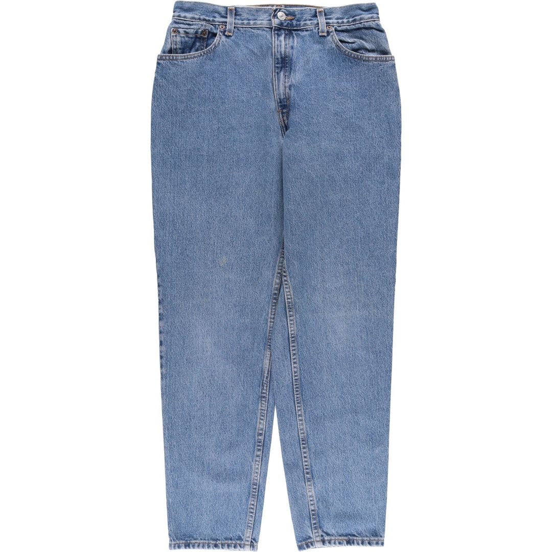 Levi's 550 Relaxed Fit Tapered Leg Tapered Denim Pants Women's XL (w30) cotton blue type Vintage Second Hand