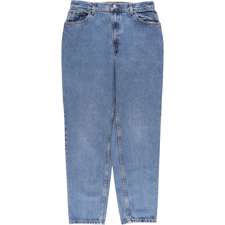 Levi's 550 Relaxed Fit Tapered Leg Tapered Denim Pants Women's XL (w30) cotton blue type Vintage Second Hand
