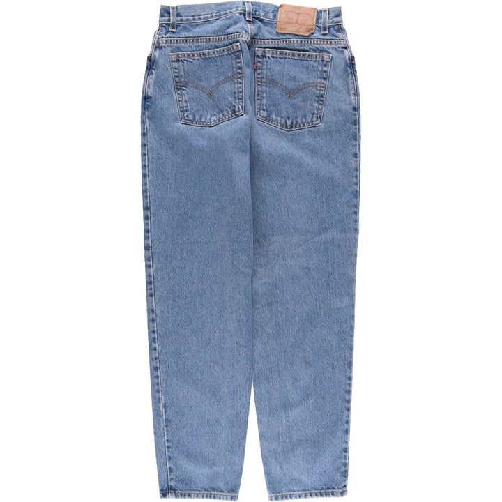 Levi's 550 Relaxed Fit Tapered Leg Tapered Denim Pants Women's XL (w30) cotton blue type Vintage Second Hand