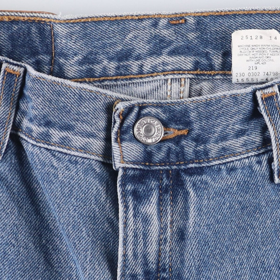 Levi's 550 Relaxed Fit Tapered Leg Tapered Denim Pants Women's XL (w30) cotton blue type Vintage Second Hand
