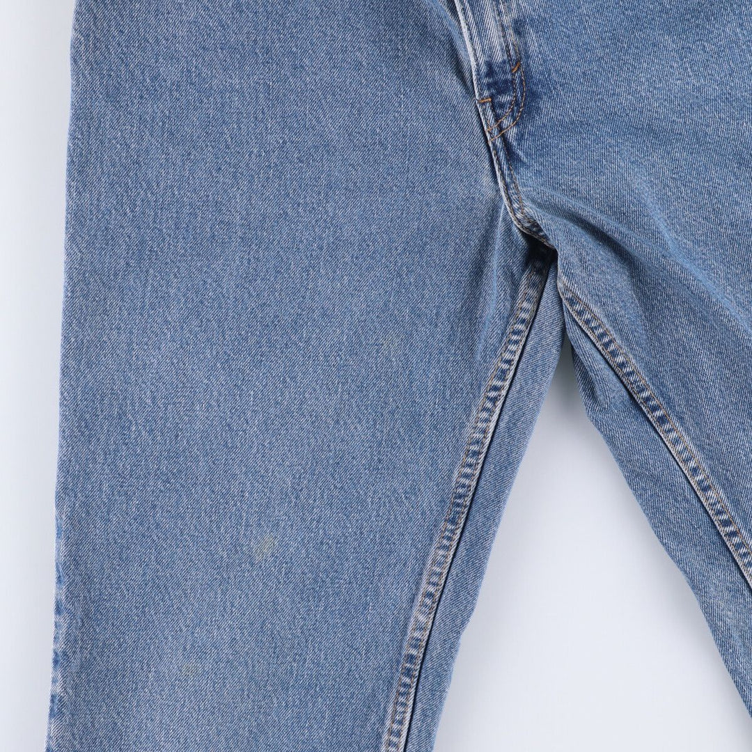 Levi's 550 Relaxed Fit Tapered Leg Tapered Denim Pants Women's XL (w30) cotton blue type Vintage Second Hand