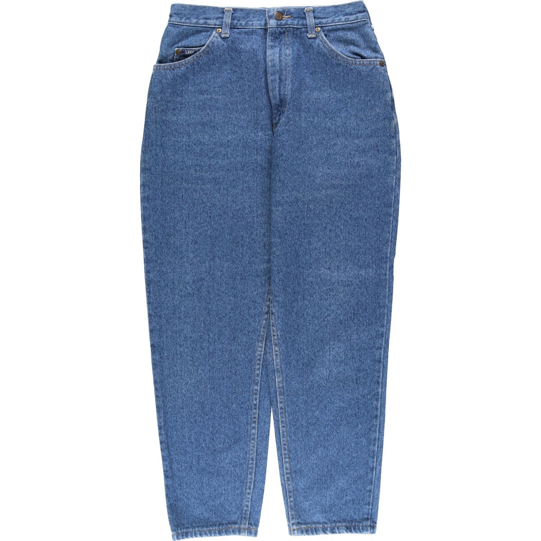 Lee Tapered denim pants for women, size L (w29) cotton blue type Vintage Second Hand