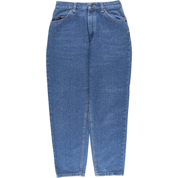 Lee Tapered denim pants for women, size L (w29) cotton blue type Vintage Second Hand