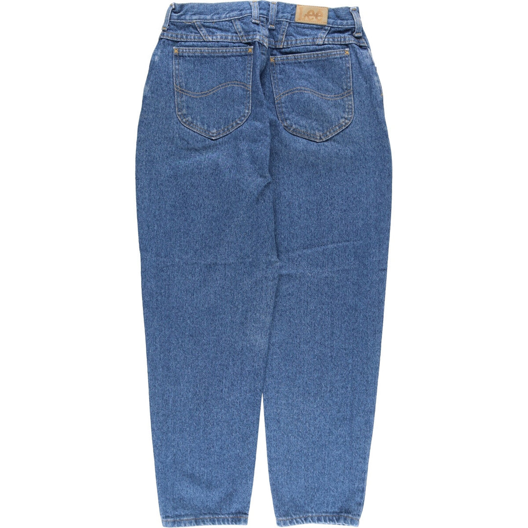 Lee Tapered denim pants for women, size L (w29) cotton blue type Vintage Second Hand