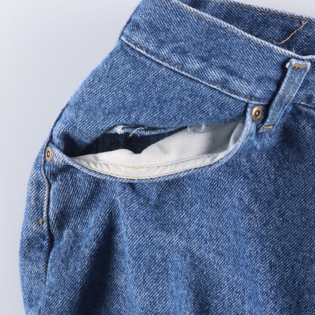 Lee Tapered denim pants for women, size L (w29) cotton blue type Vintage Second Hand