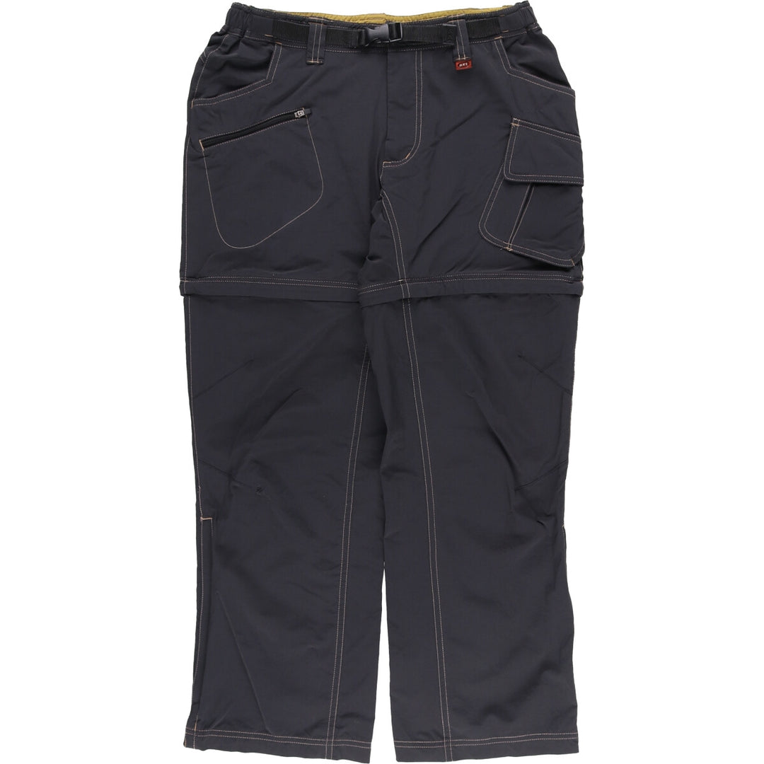 REI 2WAY Climbing Pants, Women's Size L Nylon black type Vintage Second Hand