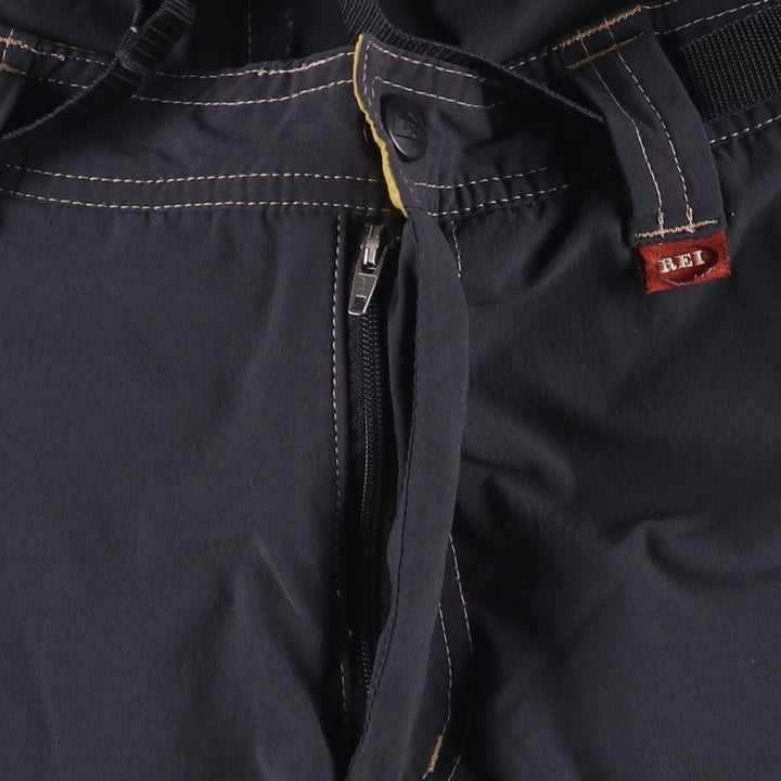 REI 2WAY Climbing Pants, Women's Size L Nylon black type Vintage Second Hand