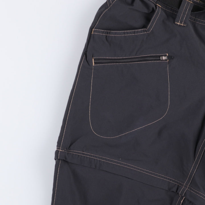 REI 2WAY Climbing Pants, Women's Size L Nylon black type Vintage Second Hand