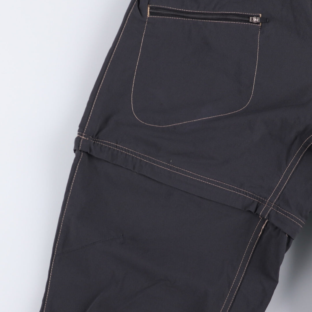 REI 2WAY Climbing Pants, Women's Size L Nylon black type Vintage Second Hand