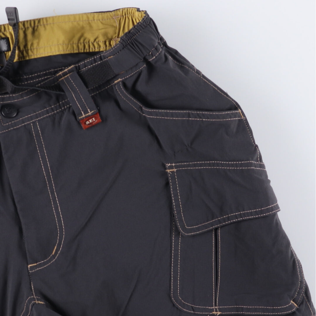 REI 2WAY Climbing Pants, Women's Size L Nylon black type Vintage Second Hand