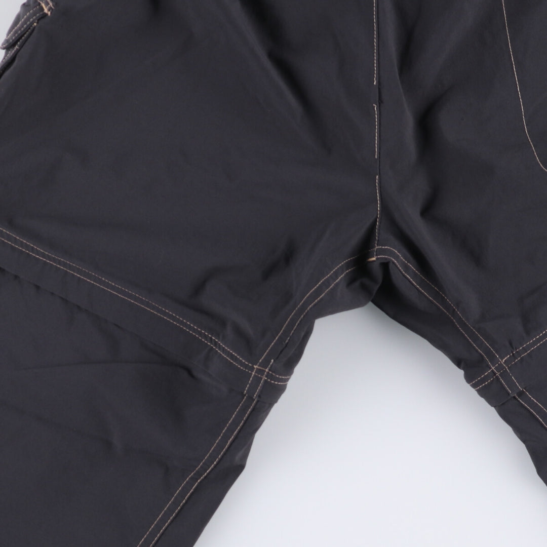 REI 2WAY Climbing Pants, Women's Size L Nylon black type Vintage Second Hand