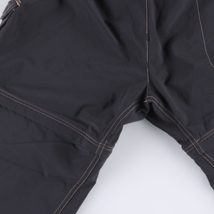 REI 2WAY Climbing Pants, Women's Size L Nylon black type Vintage Second Hand