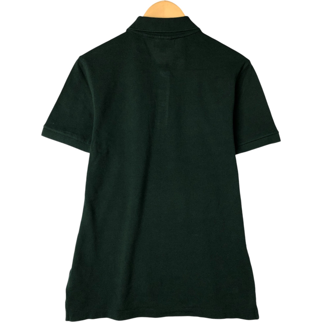 Lacoste Regular Fit short sleeve polo shirt, men's size S cotton green type Vintage Second Hand