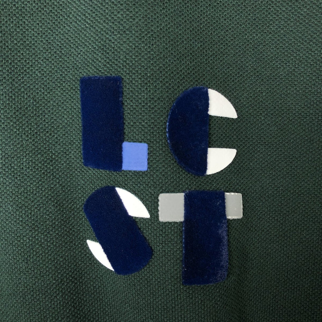 Lacoste Regular Fit short sleeve polo shirt, men's size S cotton green type Vintage Second Hand