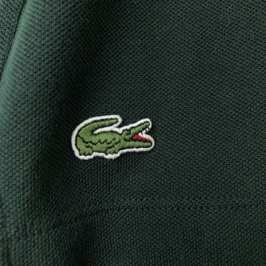 Lacoste Regular Fit short sleeve polo shirt, men's size S cotton green type Vintage Second Hand