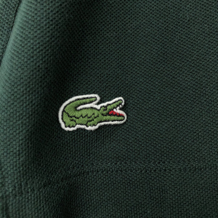 Lacoste Regular Fit short sleeve polo shirt, men's size S cotton green type Vintage Second Hand