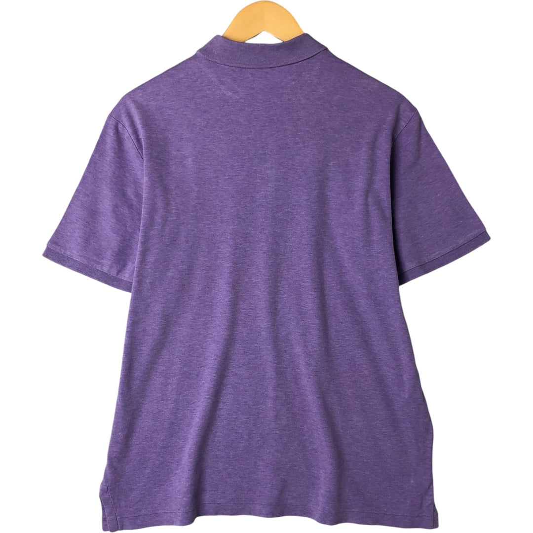 Ralph Lauren POLO RALPH LAUREN CLASSIC FIT short sleeve polo shirt for men size L unclear purple type Vintage Second Hand