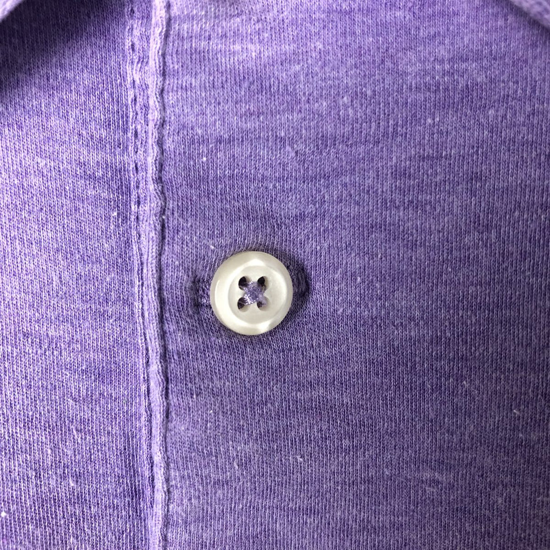 Ralph Lauren POLO RALPH LAUREN CLASSIC FIT short sleeve polo shirt for men size L unclear purple type Vintage Second Hand