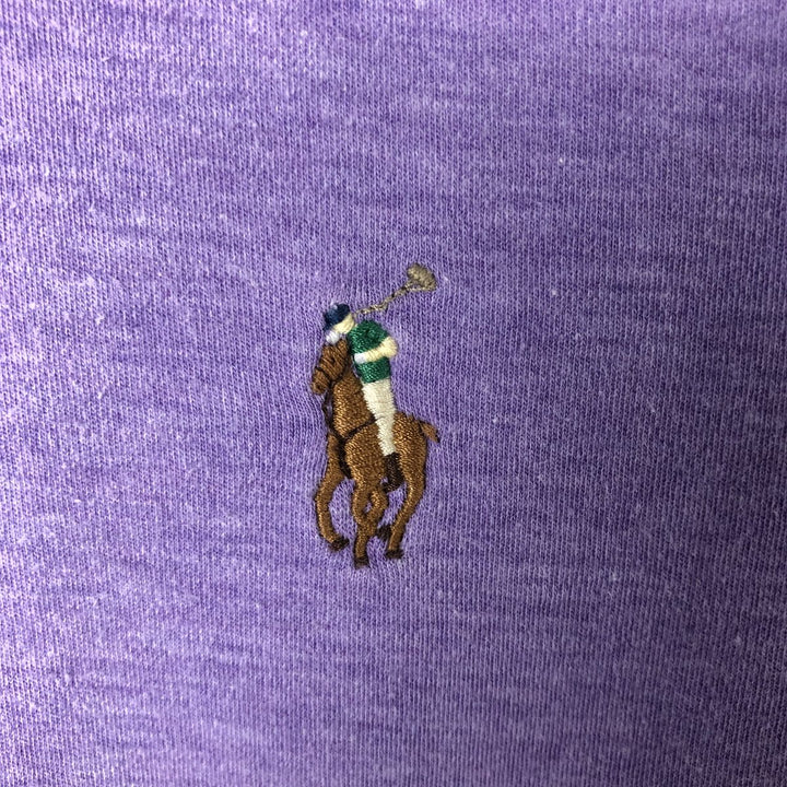 Ralph Lauren POLO RALPH LAUREN CLASSIC FIT short sleeve polo shirt for men size L unclear purple type Vintage Second Hand