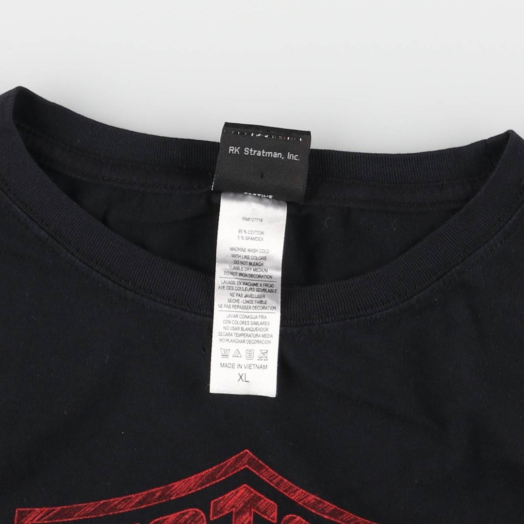 Harley-Davidson Long Sleeve T-Shirt for Women (XL Size) cotton black type Vintage Second Hand