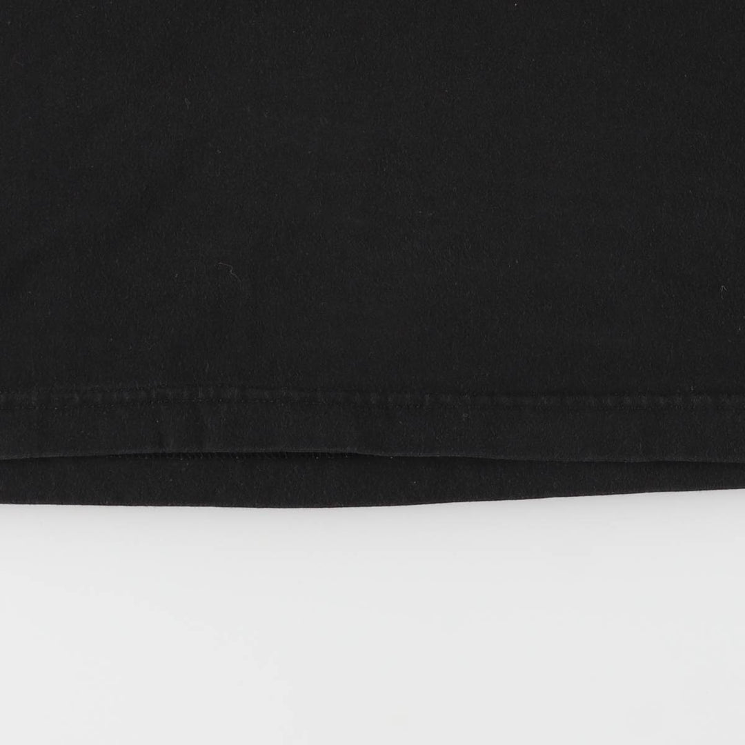 Harley-Davidson V-neck long T-shirt, women's size XL cotton black type Vintage Second Hand
