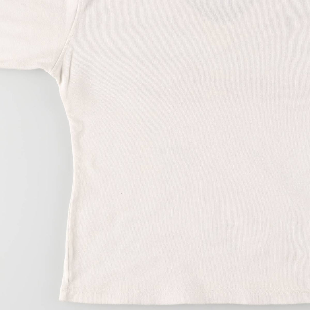 00'S Harley-Davidson V-neck long T-shirt, women's size S unclear white type Vintage Second Hand