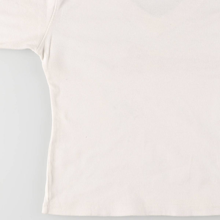 00'S Harley-Davidson V-neck long T-shirt, women's size S unclear white type Vintage Second Hand