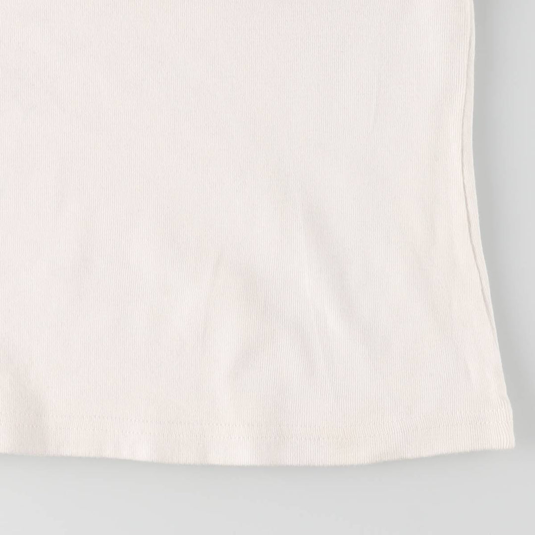 00'S Harley-Davidson V-neck long T-shirt, women's size S unclear white type Vintage Second Hand