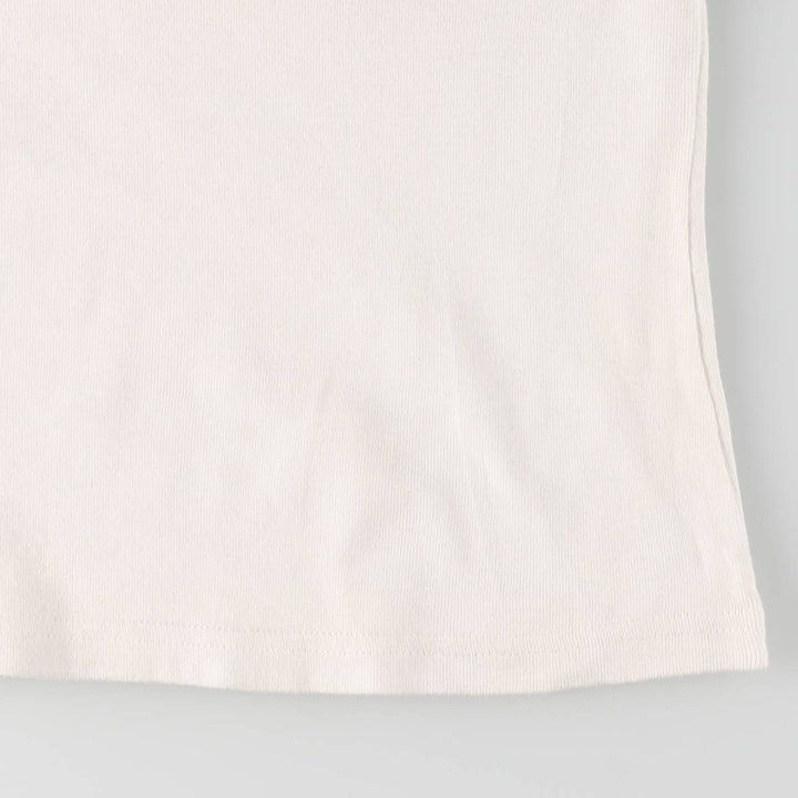 00'S Harley-Davidson V-neck long T-shirt, women's size S unclear white type Vintage Second Hand