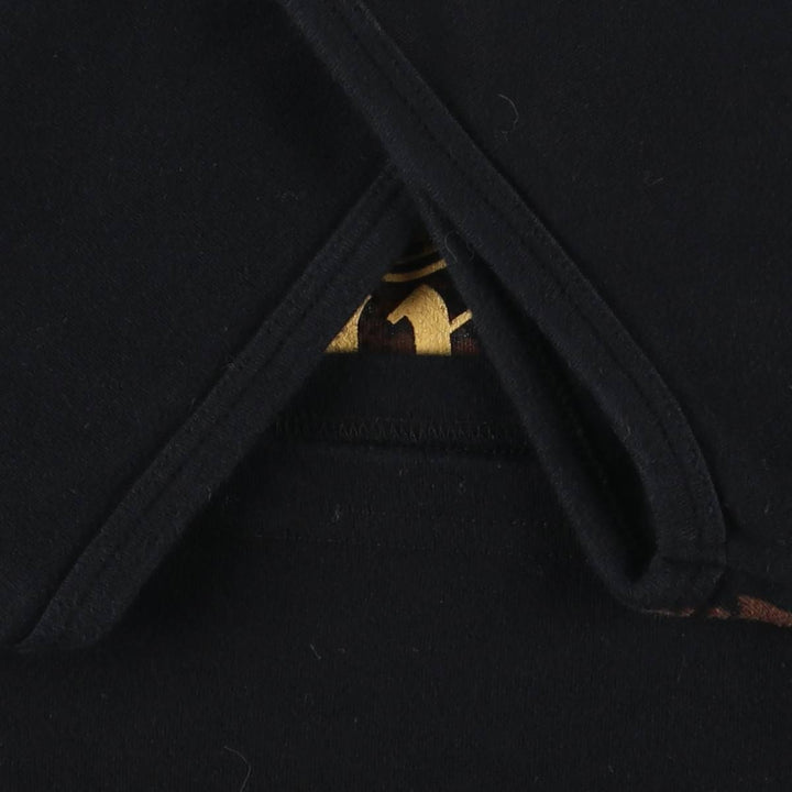 00'S Harley-Davidson Floral Motorcycle Bike T-shirt Made in USA Women's XL cotton black type Vintage Second Hand