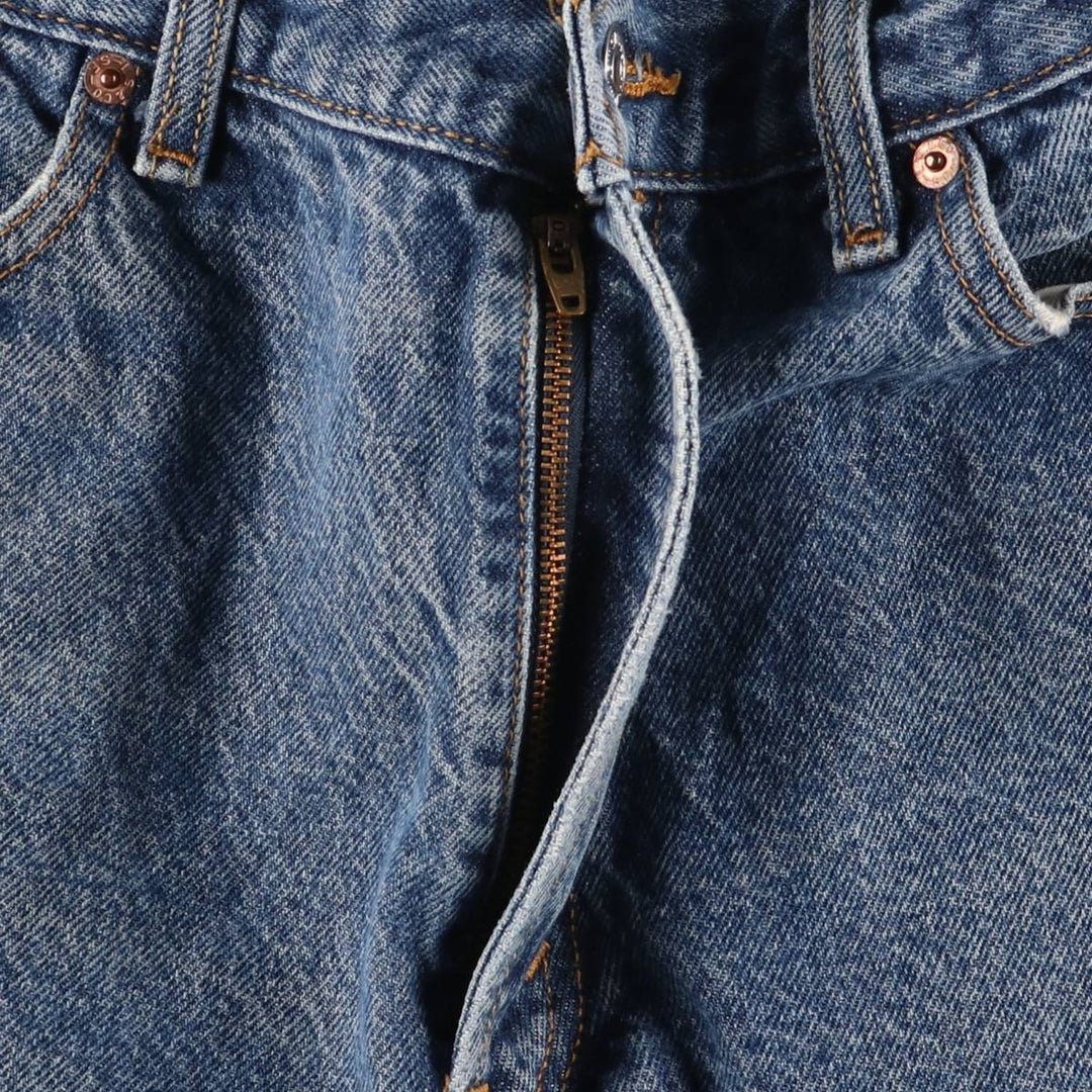 Levi's 505 REGULAR FIT tapered denim pants for men, size w35 cotton blue type Vintage Second Hand