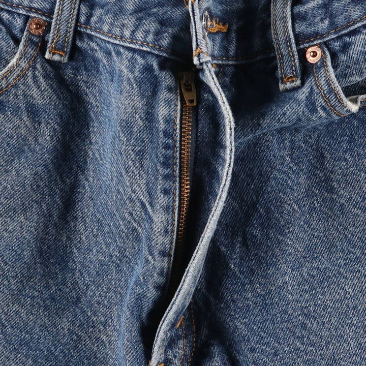 Levi's 505 REGULAR FIT tapered denim pants for men, size w35 cotton blue type Vintage Second Hand