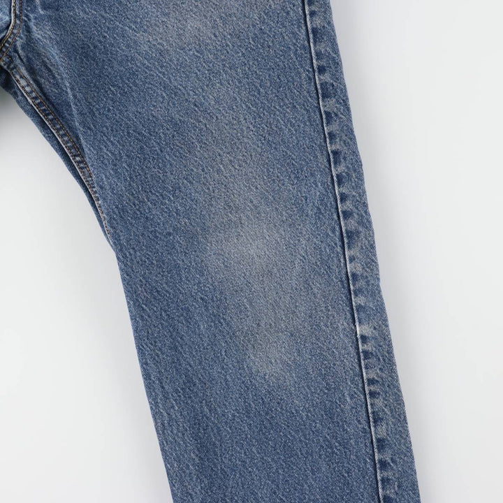 Levi's 505 REGULAR FIT tapered denim pants for men, size w35 cotton blue type Vintage Second Hand