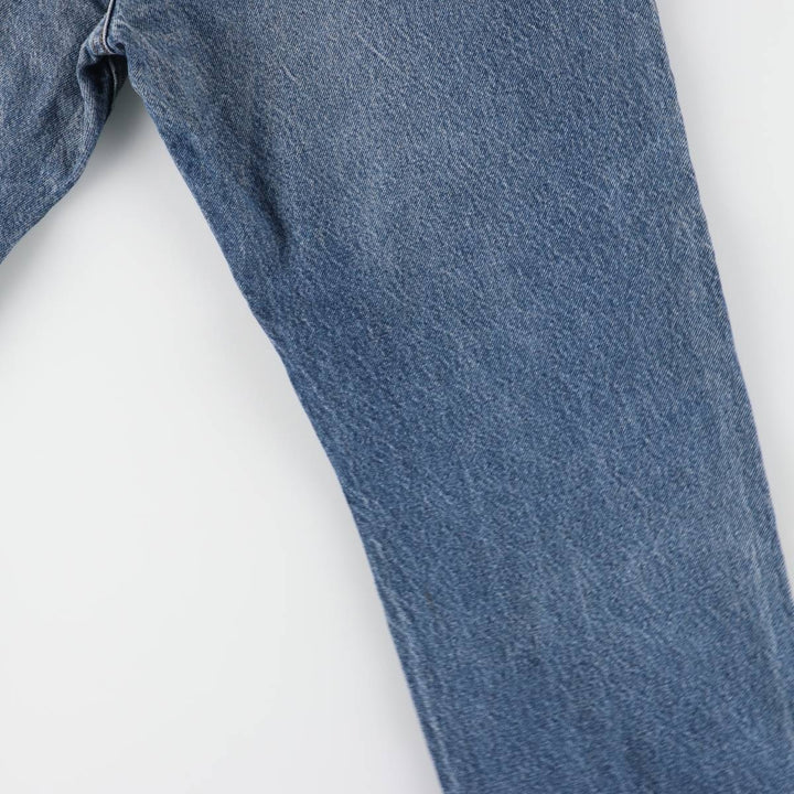 Levi's 505 REGULAR FIT tapered denim pants for men, size w35 cotton blue type Vintage Second Hand